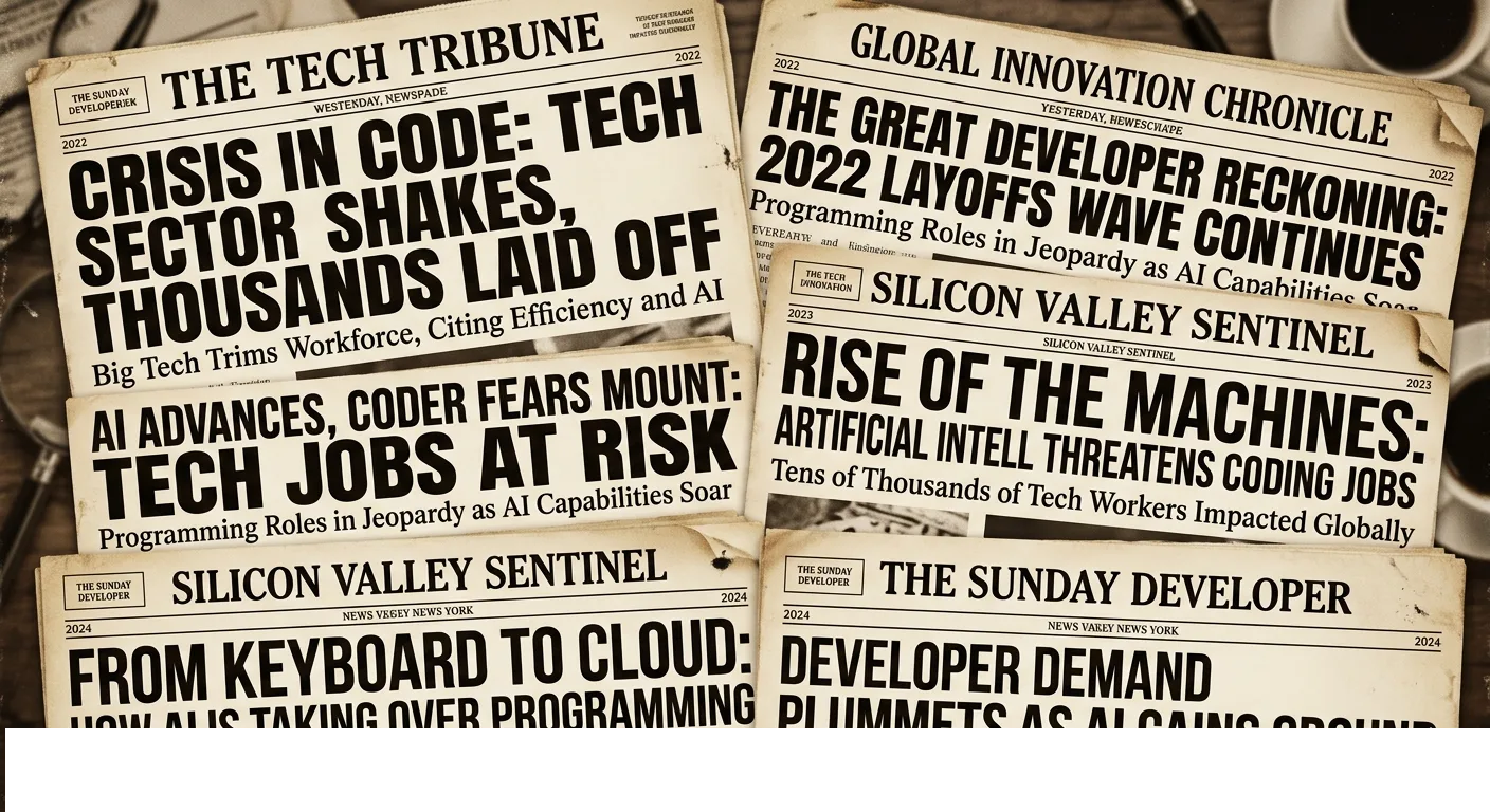 Critical News webdevelopment is loosing demand